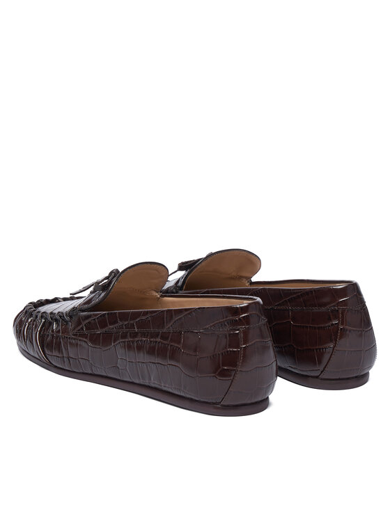 Stuart Weitzman Stuart Weitzman Mokasinke Britt Bow SM416 Tamno smeđa