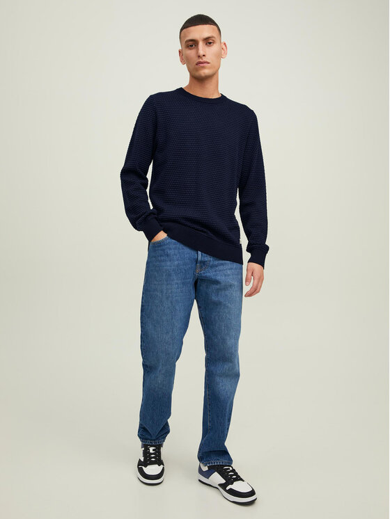 Jack&Jones Jack&Jones Džemper 12212816 Tamnoplava Regular Fit