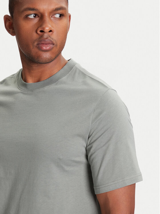 United Colors Of Benetton United Colors Of Benetton Póló 30964M01W Szürke Regular Fit