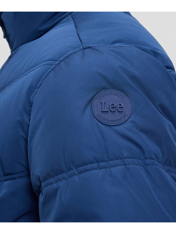 Lee Lee Kurtka puchowa 112386418 Niebieski Regular Fit