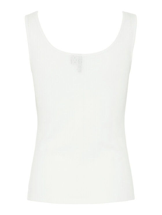 Pieces Pieces Top Fia 17155482 Biela Slim Fit