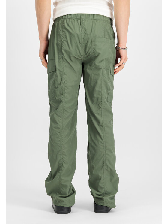 Alpha Industries Alpha Industries Spodnie cargo Nylon Cargo Pant Zielony Straight Leg