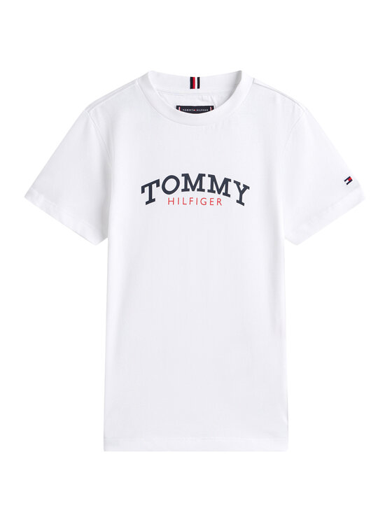 Tommy Hilfiger Tommy Hilfiger T-Shirt KB0KB10290 Bílá Regular Fit