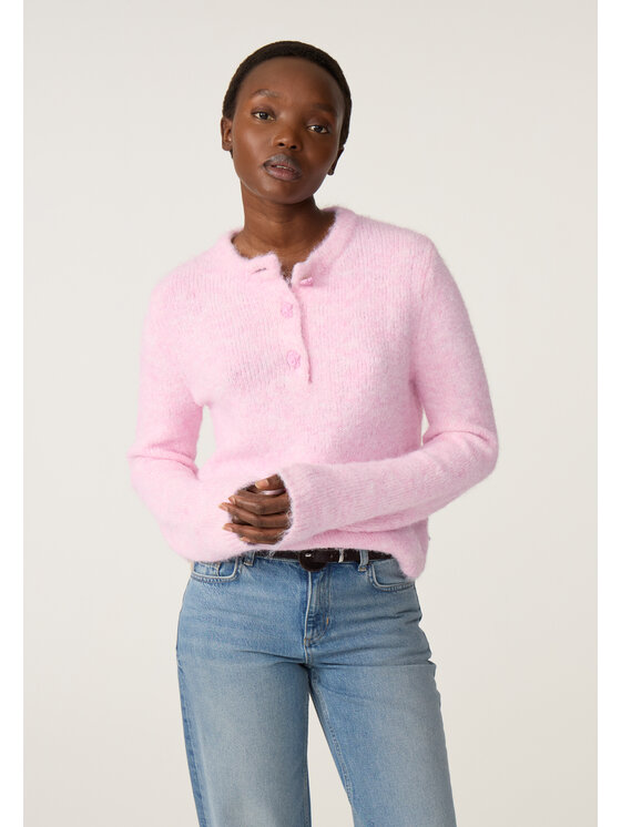 Fabienne Chapot Fabienne Chapot Sweter 6754-1387-174 Różowy Regular Fit
