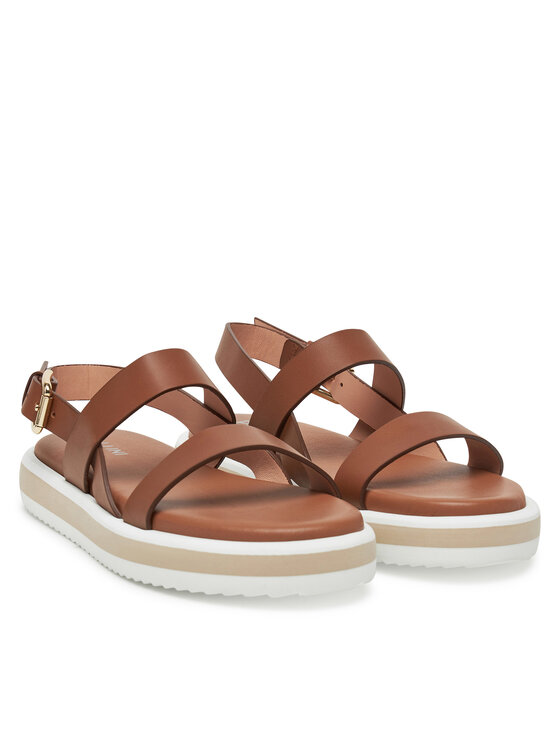 Pollini Pollini Sandały SA16483G0MTC0230 Brązowy