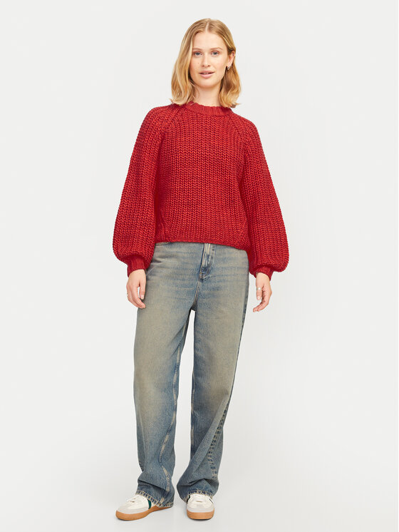 JJXX JJXX Sweter Kelly 12255364 Czerwony Regular Fit