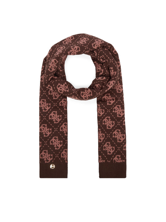 Guess Guess Комплект шал и шапка GFBOX WP6401 Кафяв