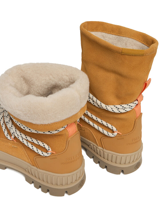 Palladium Palladium Hótaposó Pallashock Hiver 94349-621-M Barna