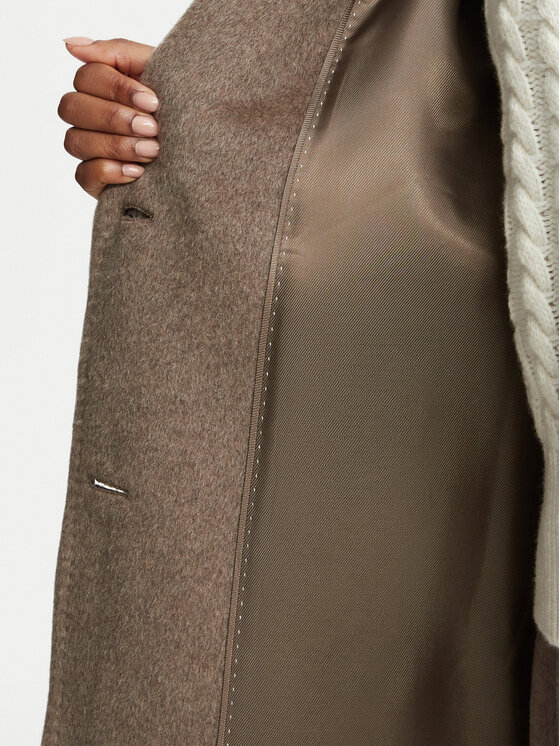 Weekend Max Mara Weekend Max Mara Płaszcz wełniany Bronte 2625016112 Beżowy Regular Fit