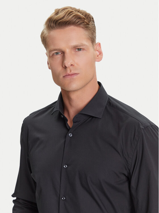 HUGO HUGO Ing C-Jason 50293691 Fekete Slim Fit