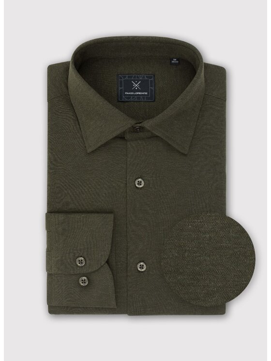 Pako Lorente Pako Lorente Koszula P24WF-1X-042 Zielony Slim Fit