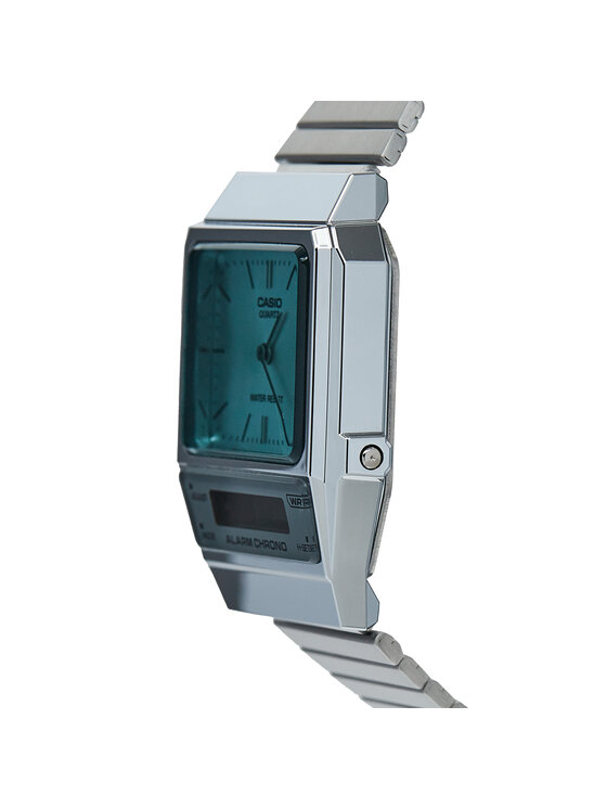 Casio Casio Zegarek Vintage Maxi AQ-800EC-2AEF Srebrny