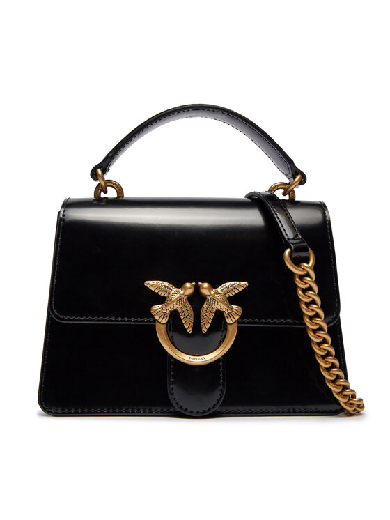 Pinko Sac ?� main Love One Top Handle Mini Light . PE 24 PLTT 100071 A1EN Noir | Modivo.fr