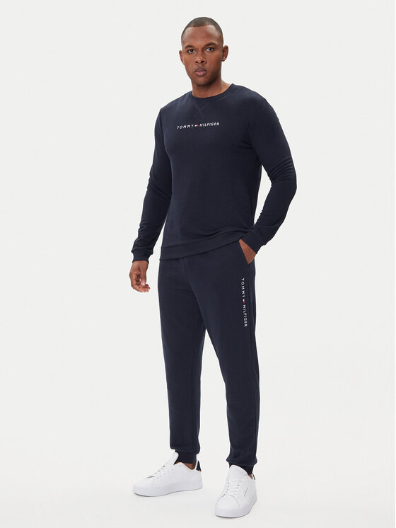 Tommy Hilfiger Tommy Hilfiger Pantaloni trening UM0UM03664 Bleumarin Regular Fit