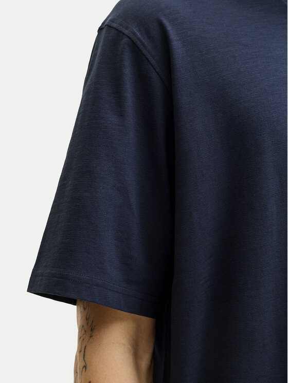 Jack & Jones Jack & Jones Tričko Dover 12288897 Tmavomodrá Relaxed Fit