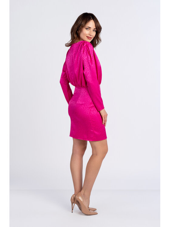 Salme Salme Elegantní šaty Drea Růžová Regular Fit