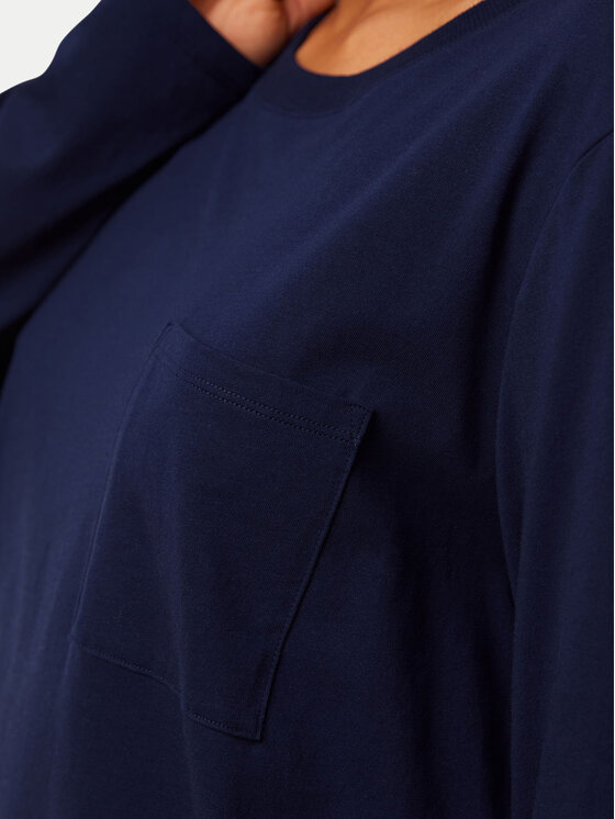 Triumph Triumph Pižamos marškinėliai 10221070 Tamsiai mėlyna Regular Fit