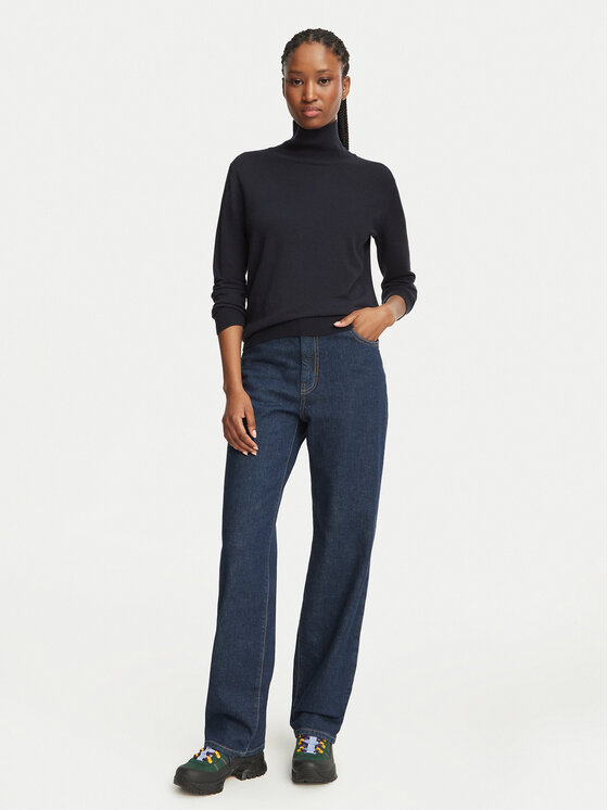 Weekend Max Mara Weekend Max Mara Rollkragenpullover Kiku 2625366092 Dunkelblau Regular Fit