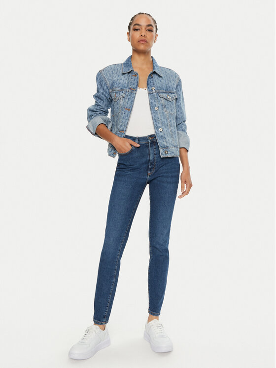 HUGO Hugo Blugi Malu_B 50515814 Albastru Skinny Fit