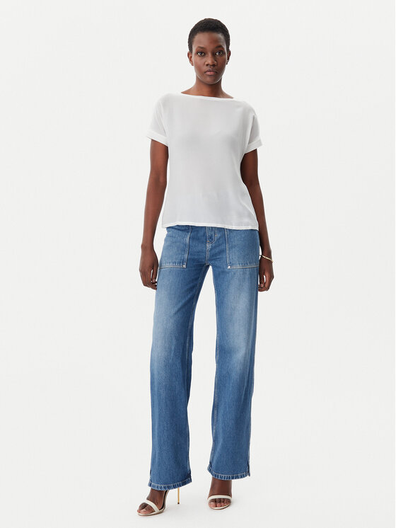 MAX&Co. MAX&Co. T-krekls Eiffel1 2518941034200 Écru Regular Fit