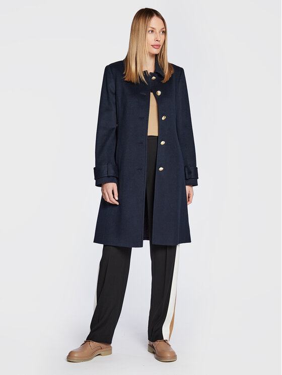 Cappotto di lana Culea 50476822 Blu scuro Regular