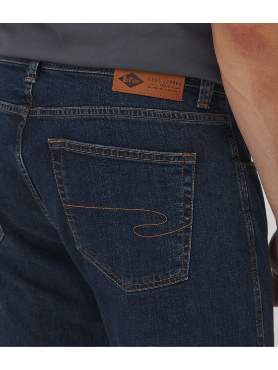 Lee Cooper Lee Cooper Jeansy LC7504 Granatowy Tapered Leg