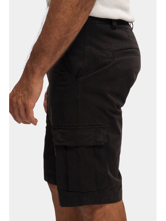 Mustang Mustang Pantaloncini di tessuto Style Houston Nero Loose Fit