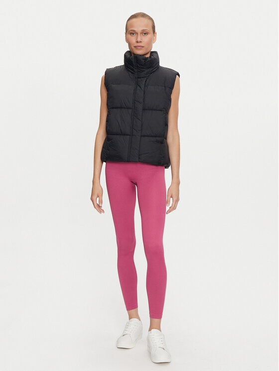 4F 4F Bezrękawnik 4FWAW24TVJAF140 Czarny Loose Fit