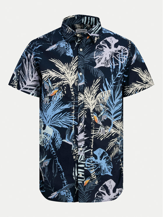 Jack&Jones Junior Jack&Jones Junior Srajca Hawaii 12269273 Mornarsko modra Regular Fit