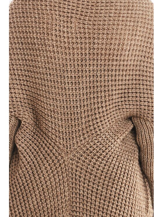 Awama Awama Cardigan A391 Beige Basic Fit