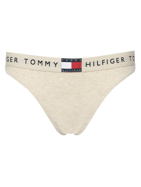 Tommy Hilfiger Tommy Hilfiger Tanga UW0UW06227 Ekru