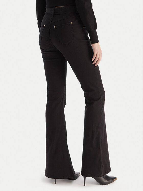 Gaudi Gaudi Džinsai 521BD25005 Juoda Flare Fit