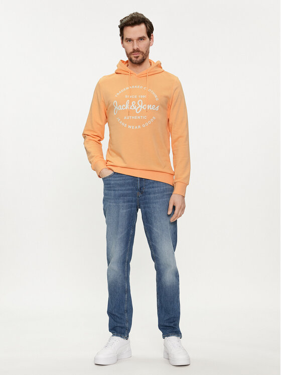 Jack&Jones Jack&Jones Majica dugih rukava Forest 12249237 Narančasta Standard Fit