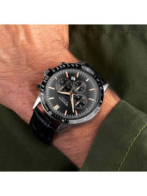 Sekonda Sekonda Zegarek 30017 Czarny