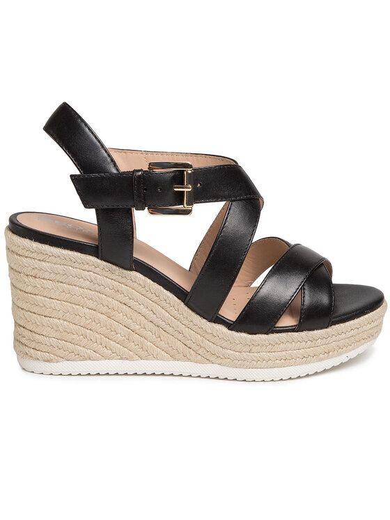 Geox Geox Espadrilles D02GVA 00043 C9999 Schwarz