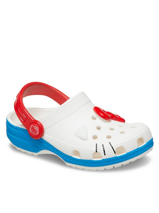 Crocs Crocs Şlapi Hello Kitty Iam Classic Clog T 209469 Alb