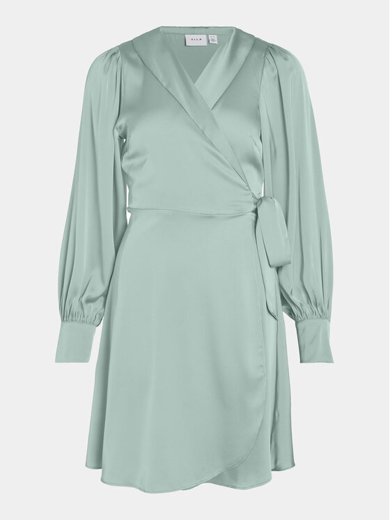 Vila Vila Coctailkleid Ravenna 14084510 Grün Regular Fit