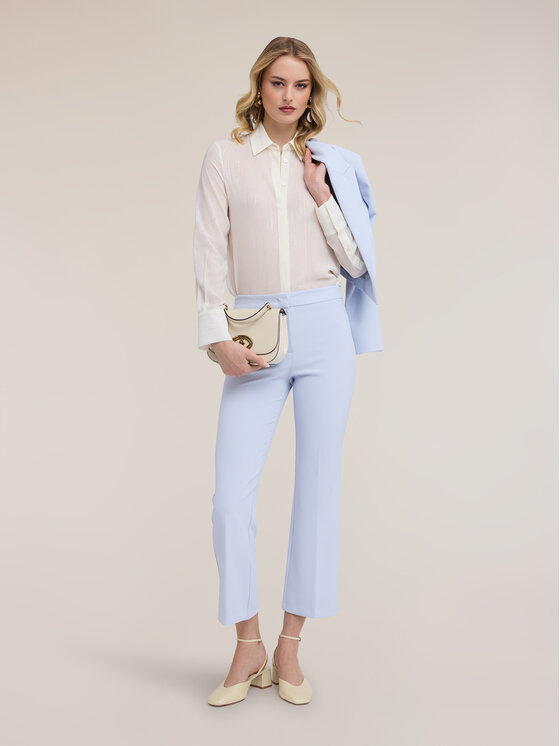 Motivi Motivi Camicia 5028Q000933N0V1 Bianco Regular Fit