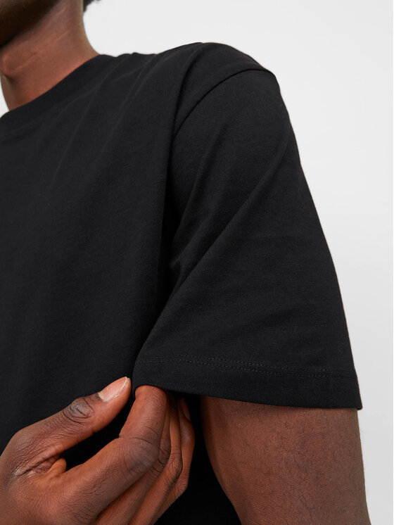 Jack&Jones Jack&Jones Tricou Bradley 12249319 Negru Regular Fit