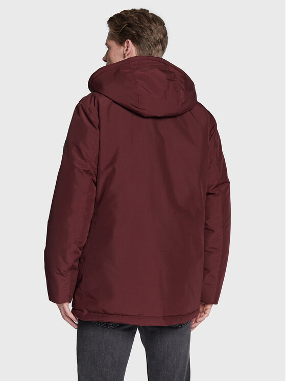 BOSS Boss Зимно яке Osiass 50477966 Бордо Regular Fit