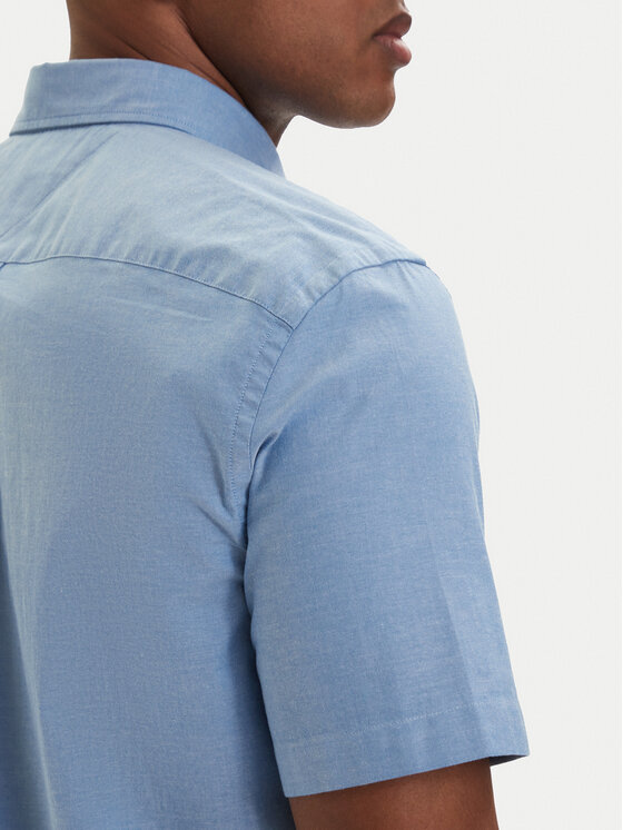 Tommy Hilfiger Tommy Hilfiger Hemd MW0MW42285 Hellblau Regular Fit