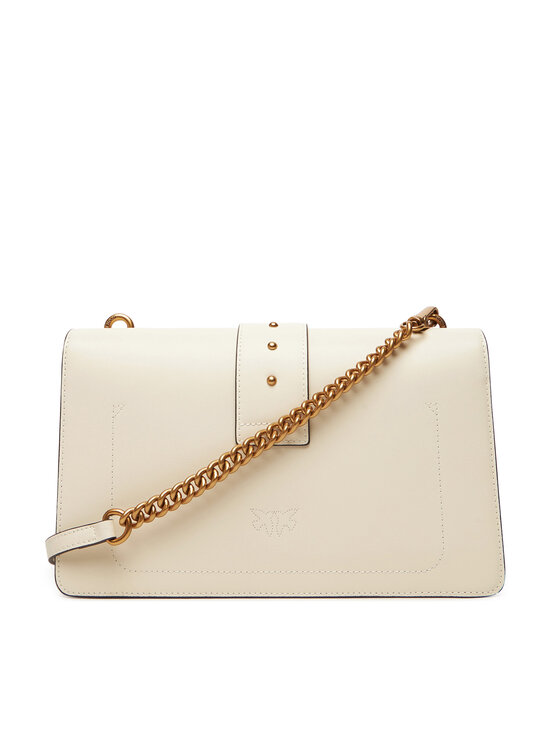 PINKO PINKO Ročna torba Love One Classic ST.CL Al 25-26 PLTT 105857 A0F1 Bela
