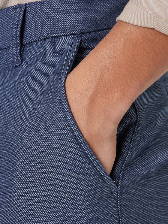 Mustang Mustang Chino Daytona 1017075 Plava Slim Fit