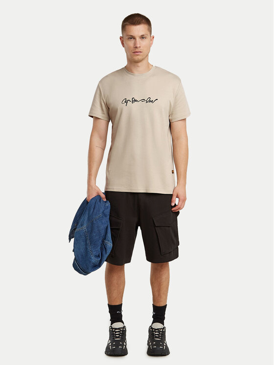 G-Star Raw G-Star Raw Szorty sportowe Rovic D24452-D257 Czarny Relaxed Fit