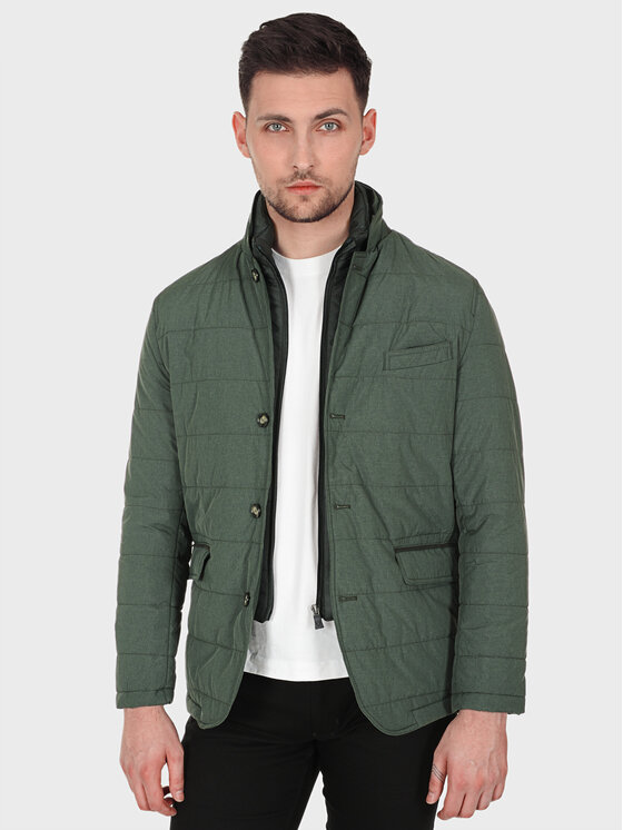 Evenemen Evenemen Kurtka przejściowa VIVERO Zielony Slim Fit