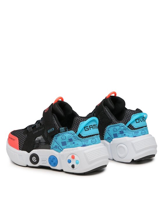 Skechers Skechers Сникърси Gametronix 402260L/BKMT Черен