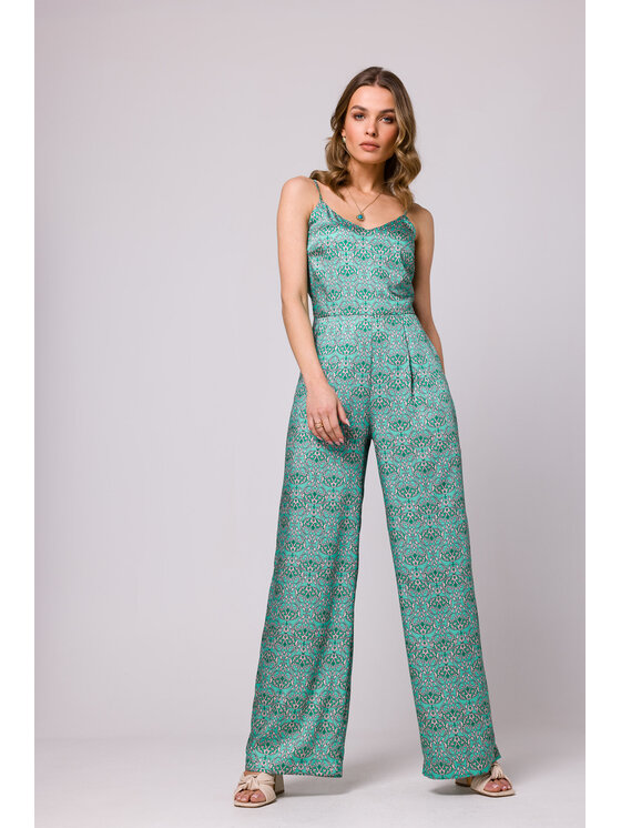 Stylove Stylove Jumpsuit S334 Verde Regular Fit