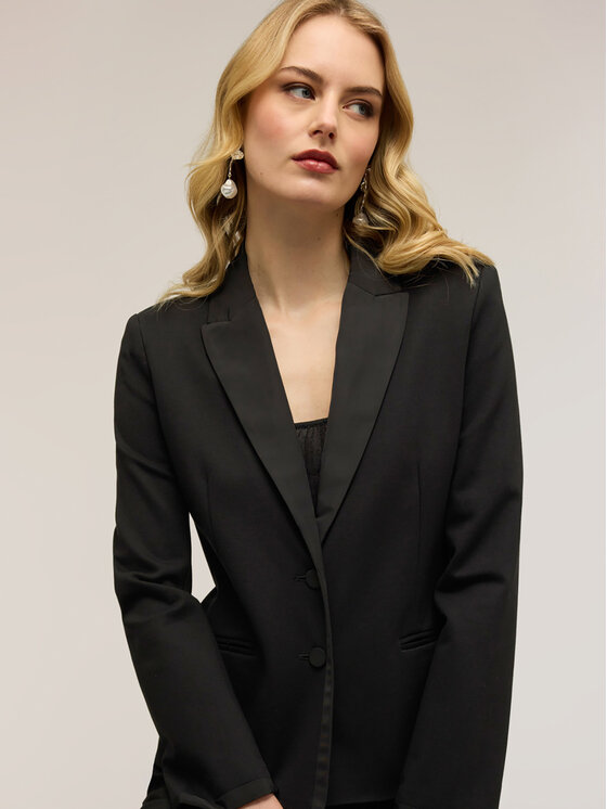 Motivi Motivi Giacca da abito Q058Q001075N033 Nero Regular Fit