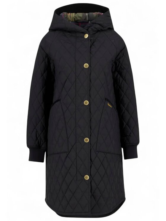 Barbour Barbour Cappotto q-dav-59573 Nero Regular Fit