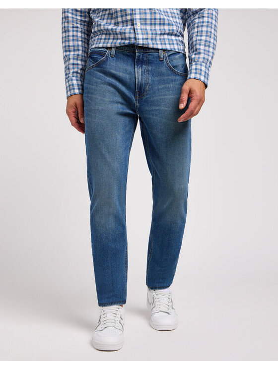 Lee Lee Jeansy AUSTIN Niebieski Slim Fit